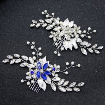 Wedding Hair Comb Pearl Flower Bridal Comb